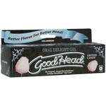 Doc Johnson Goodhead - Oral Delight Gel - 4 Oz Tube - Cotton Candy