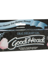 Doc Johnson Goodhead - Oral Delight Gel - 4 Oz Tube - Cotton Candy