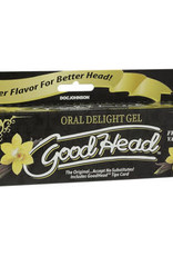 Doc Johnson Goodhead - Oral Delight Gel - 4 Oz Tube - French Vanilla