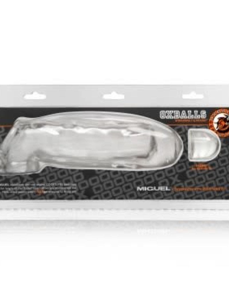 Oxballs Miguel Cocksheath With Adjustable Fit - Clear