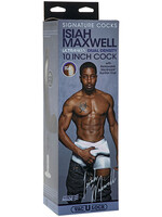 Doc Johnson Signature Cocks - Isiah Maxwell - 10 Inch Ultraskyn Cock With Removable Vac-U-Lock Suction Cup
