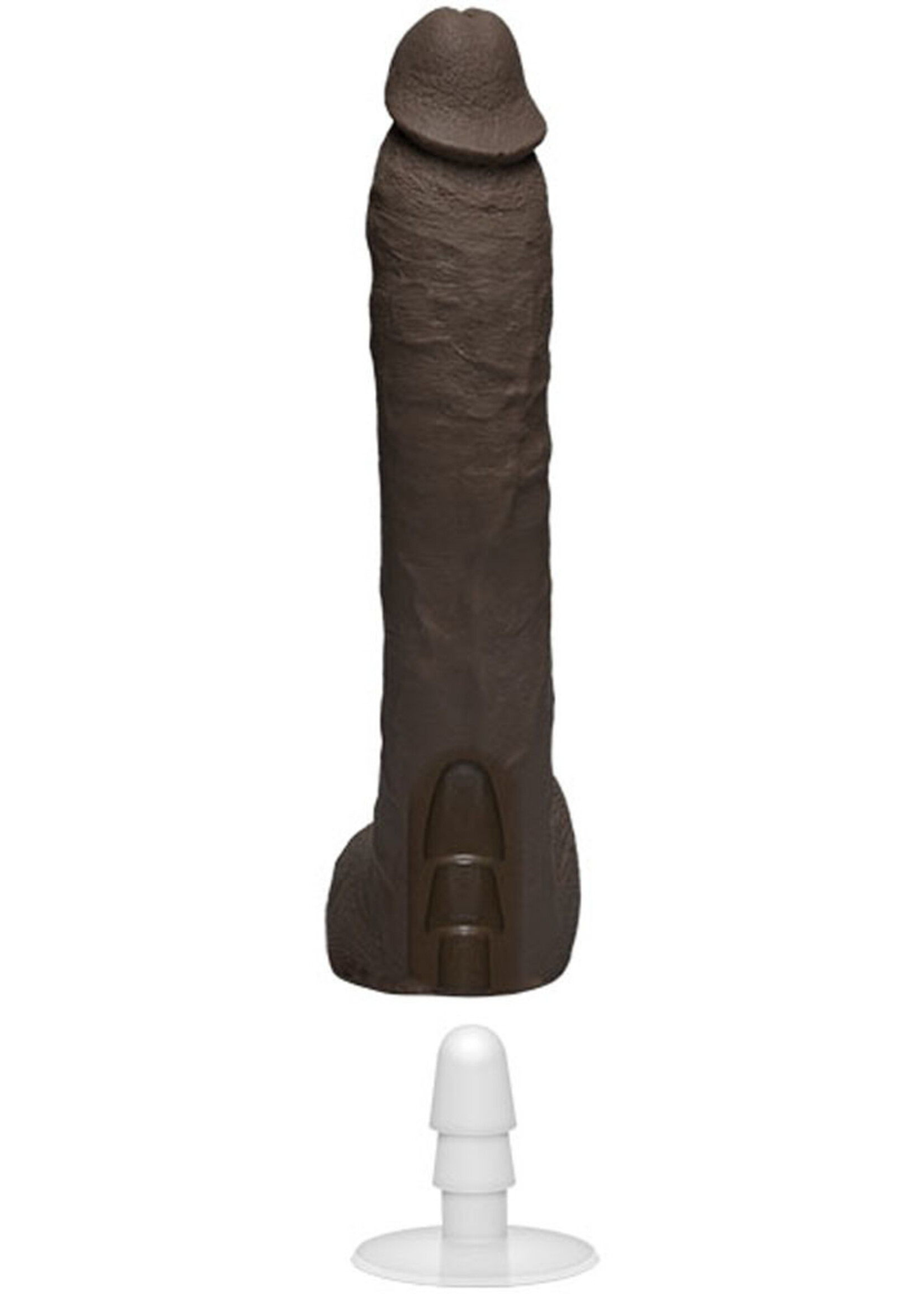 Doc Johnson Signature Cocks - Isiah Maxwell - 10 Inch Ultraskyn Cock With Removable Vac-U-Lock Suction Cup