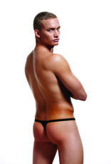 Envy Break-a-way Thong - Black - L/XL