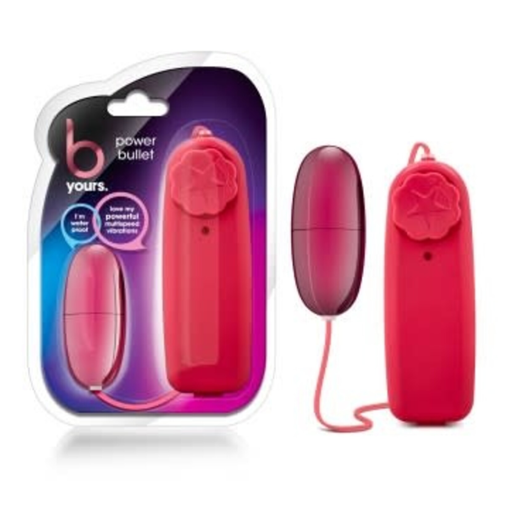 Blush Novelties B Yours Power Bullet - Cerise