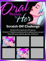 OZZE CREATIONS Oral Pleasure for Her Scratch Off Challenge