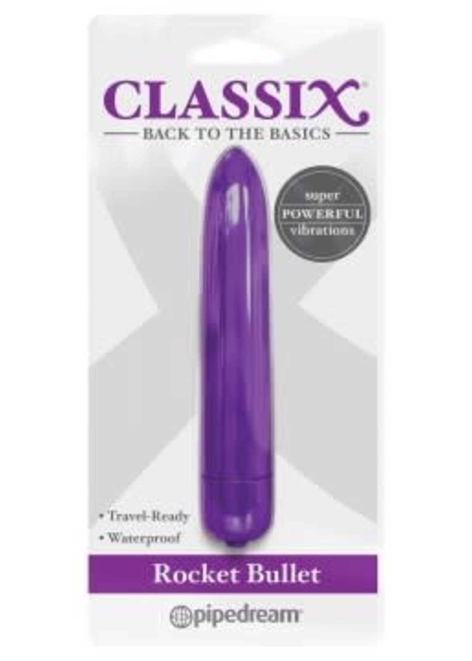 Pipedream Classix Rocket Bullet - Purple