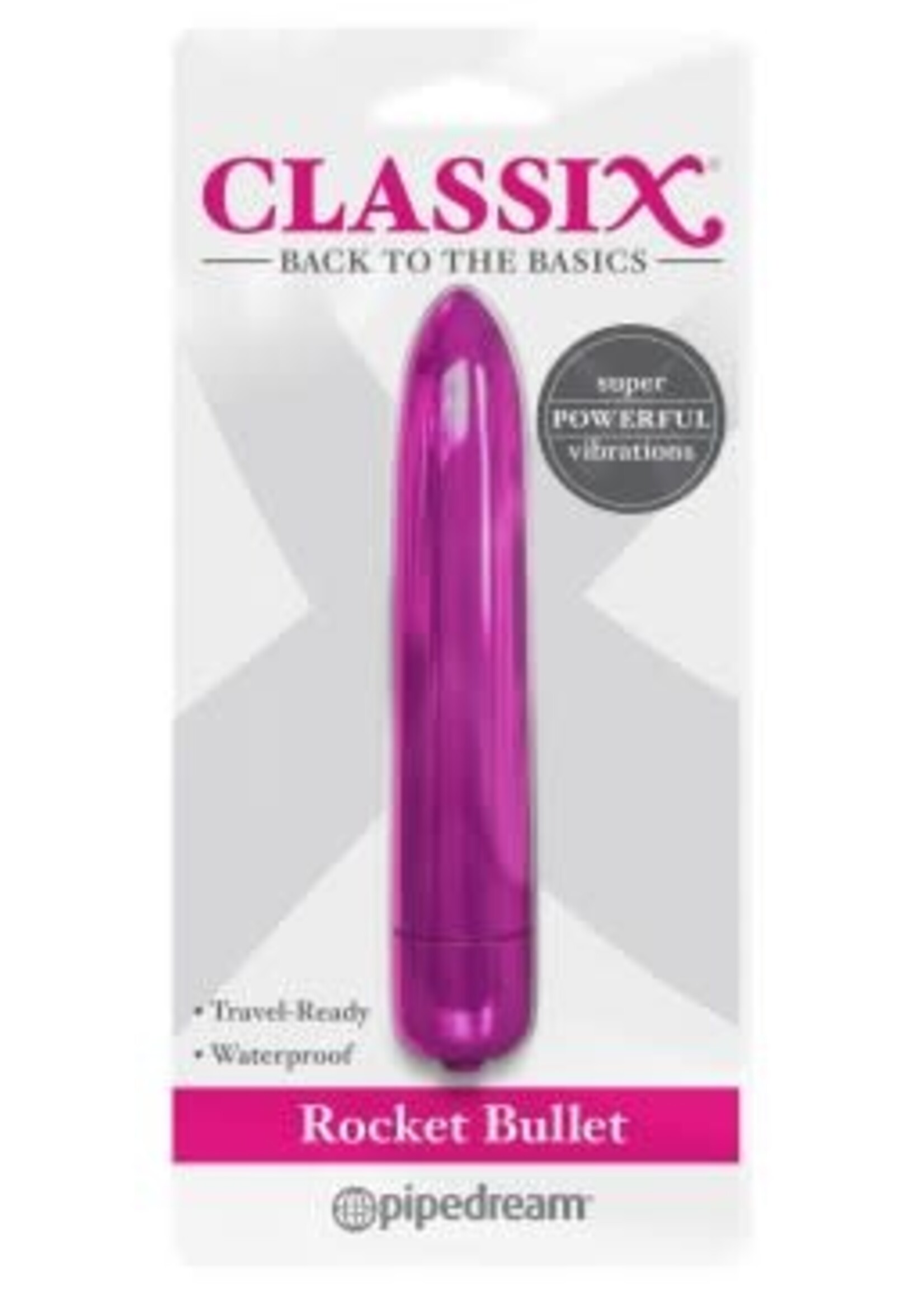 Pipedream Classix Rocket Bullet - Pink
