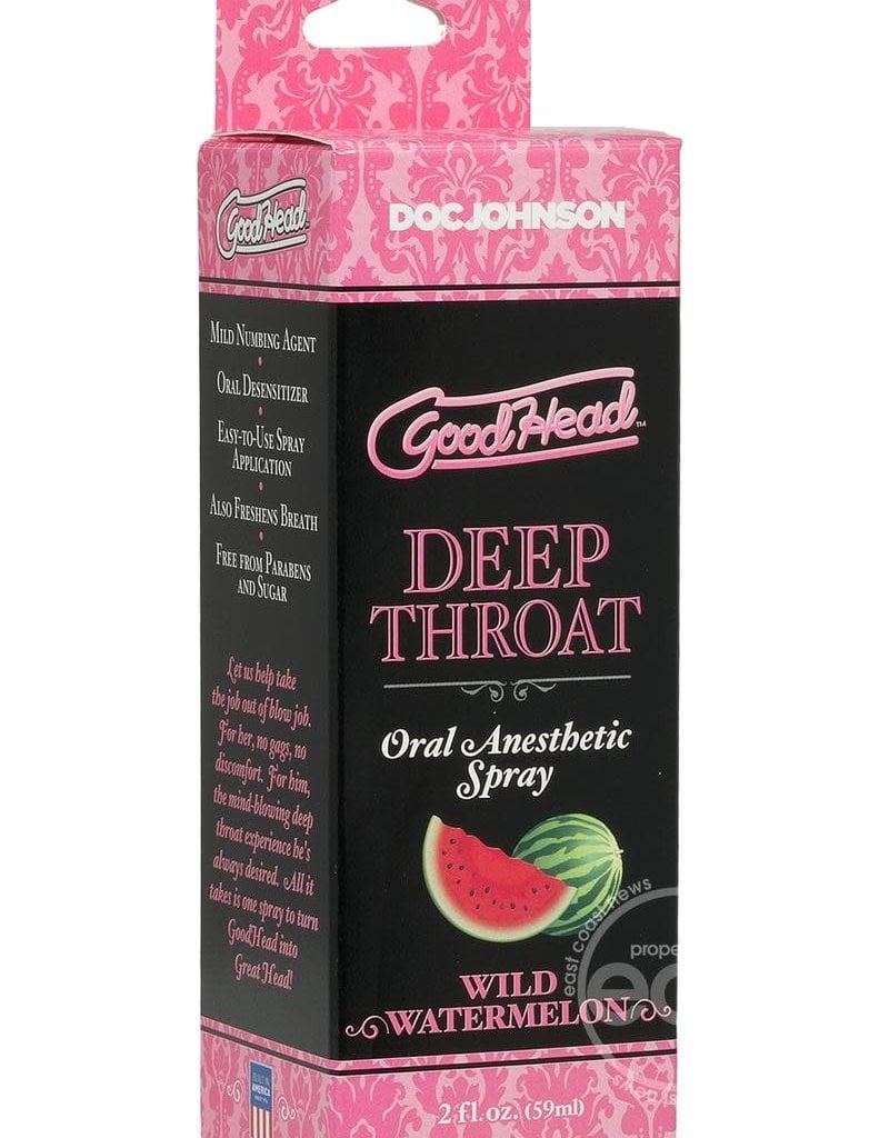 Doc Johnson Goodhead - Deep Throat Spray - Wild Watermelon