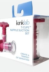 KinkLab T-Cups Nipple Suction Set