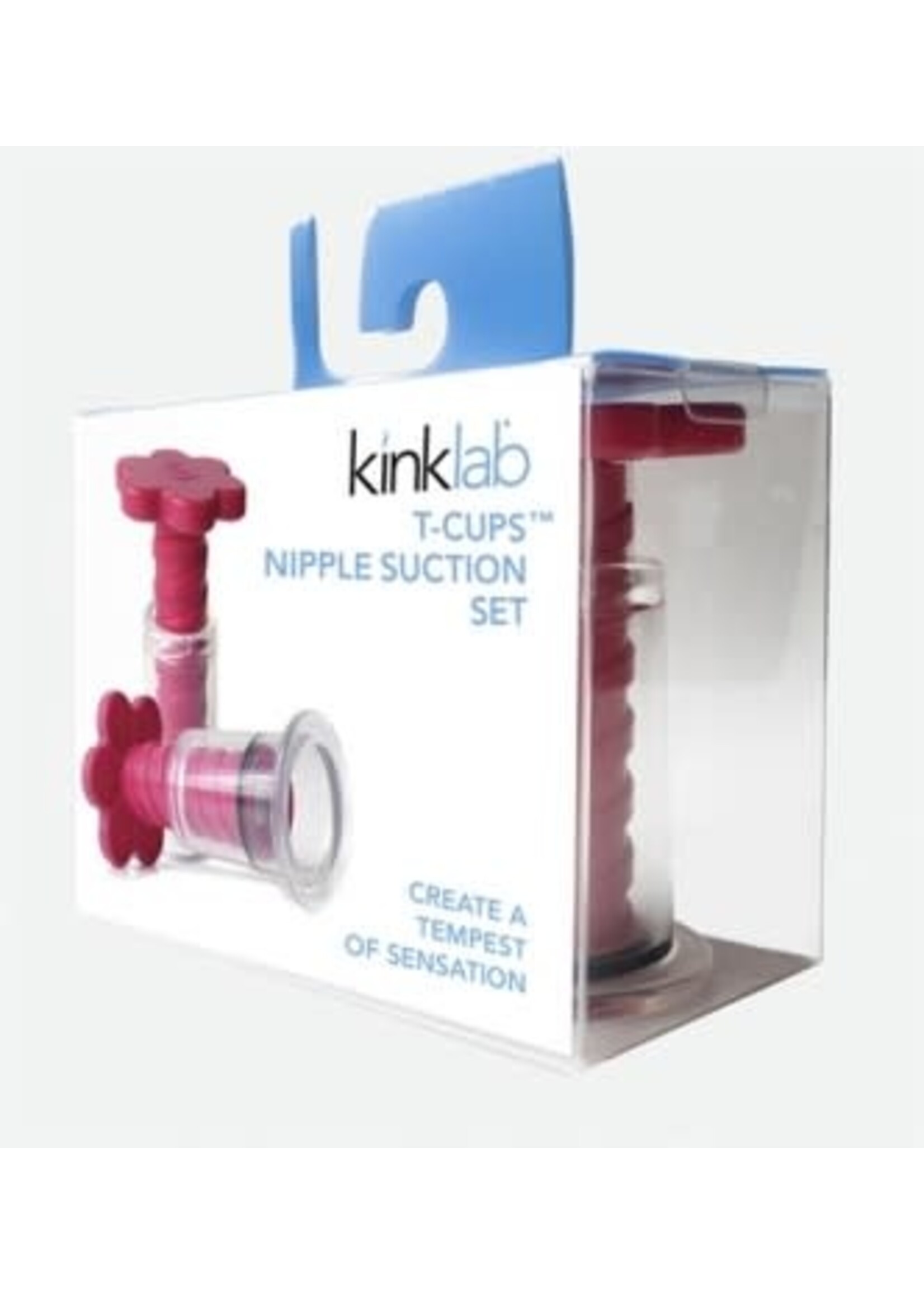 KinkLab T-Cups Nipple Suction Set
