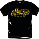 Spanky's Spankys Cursive Logo - Black