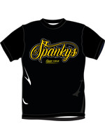 Spanky's Spankys Cursive Logo - Black