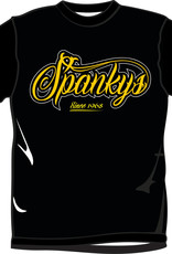 Spanky's Spankys Cursive Logo - Black