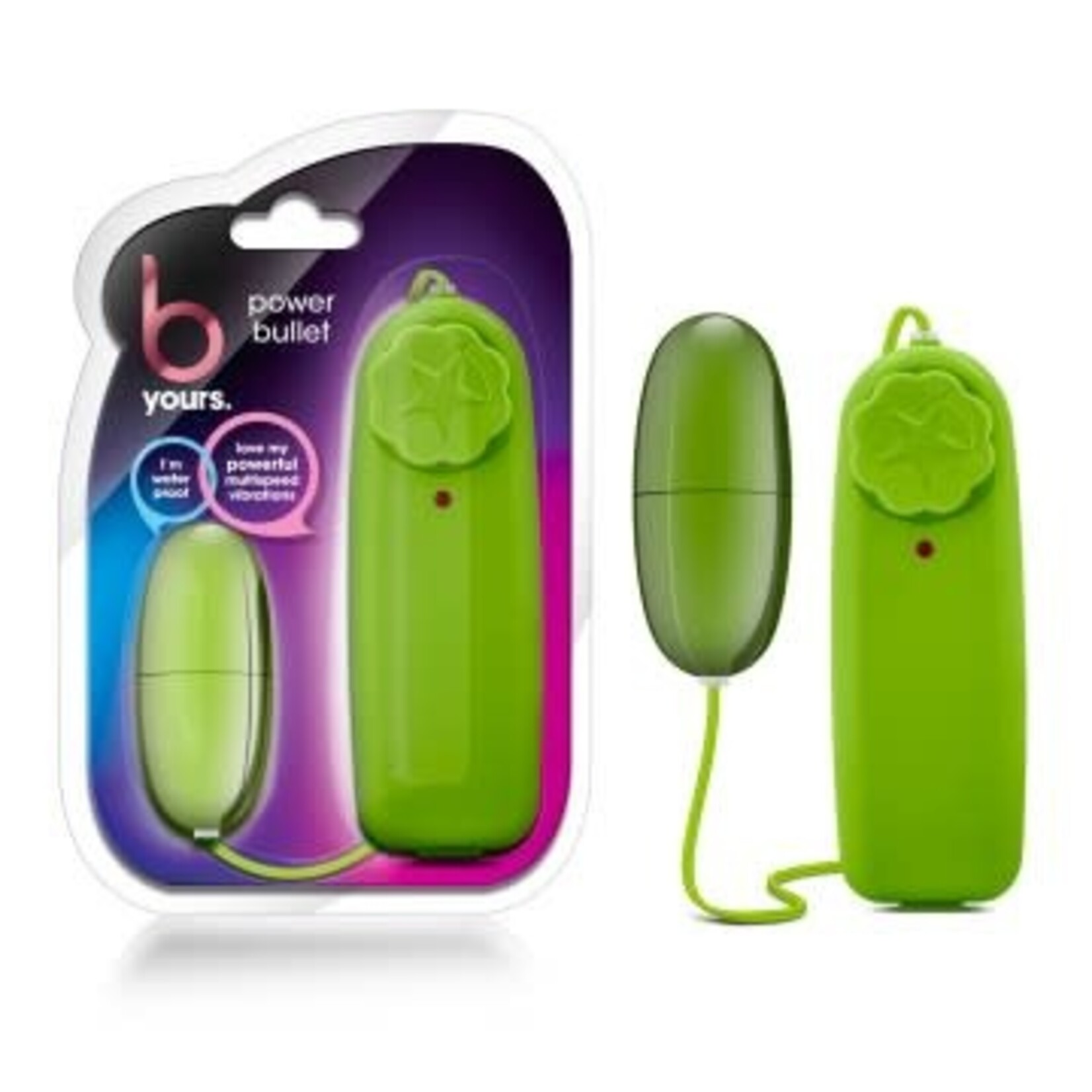 Blush Novelties B Yours Power Bullet - Lime