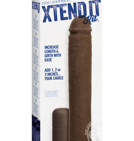 Doc Johnson Xtend It Kit Realistic Penis Extender Black 9 Inch