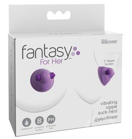 Pipedream Fantasy for Her Vibrating Nipple Suck-Hers