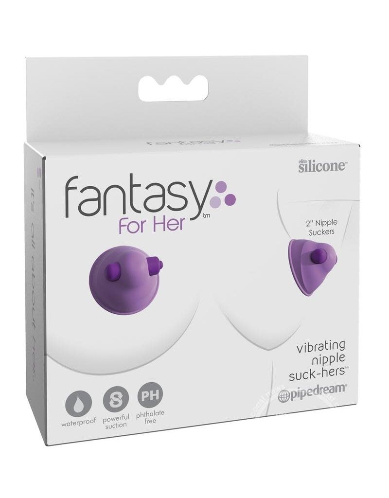 Pipedream Fantasy for Her Vibrating Nipple Suck-Hers
