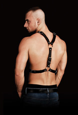 Shots Ouch! Shots Ouch Thanos Chest Centerpiece Body Harness - Black