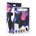 XR Brands Booty Sparks 7x Light Up Rechargeable Anal Plug - Small