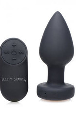 XR Brands Booty Sparks 7x Light Up Rechargeable Anal Plug - Medium