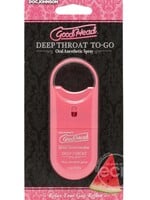 Doc Johnson Goodhead - Deep Throat Spray to-Go - Wild Watermelon - .33 Oz.