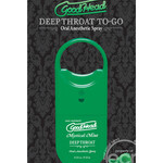 Doc Johnson Goodhead Deep Throat To Go Oral Anesthetic Spray Mint .33 Ounce