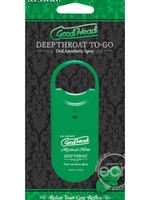 Doc Johnson Goodhead Deep Throat To Go Oral Anesthetic Spray Mint .33 Ounce