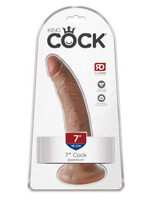 Pipedream King Cock 7" Cock - Tan