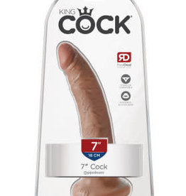 Pipedream King Cock 7" Cock - Tan
