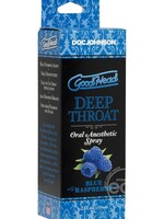 Doc Johnson Goodhead - Deep Throat Spray - Blue Raspberry