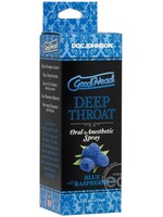Doc Johnson Goodhead - Deep Throat Spray - Blue Raspberry