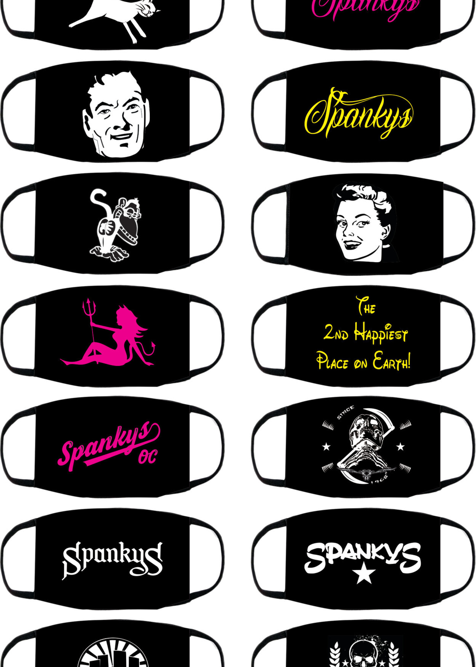 Spanky's Spankys Face Mask