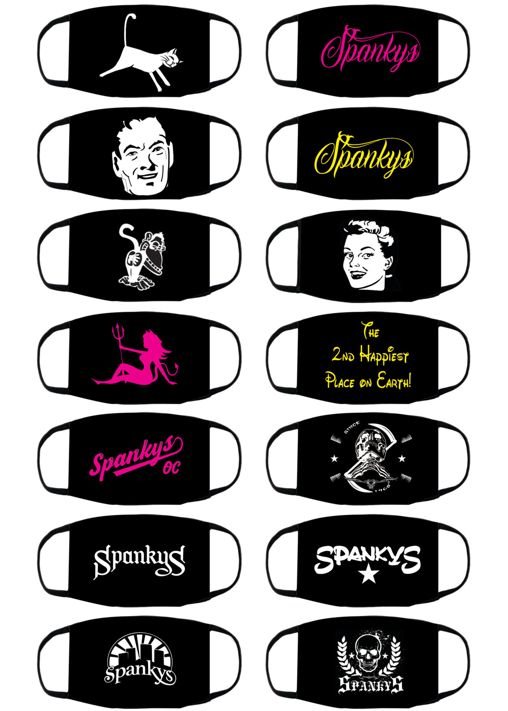 Spanky's Spankys Face Mask