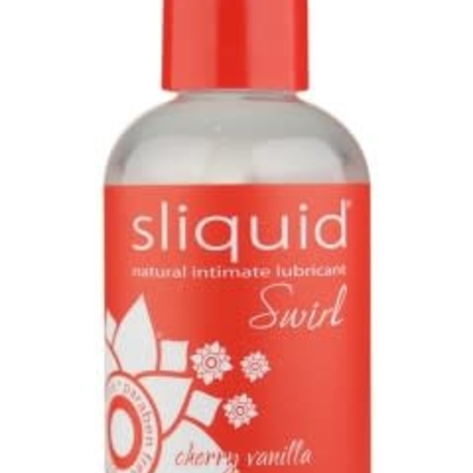 Sliquid Naturals Swirl - Cherry Vanilla - 4.2 Fl. Oz. (124 ml)
