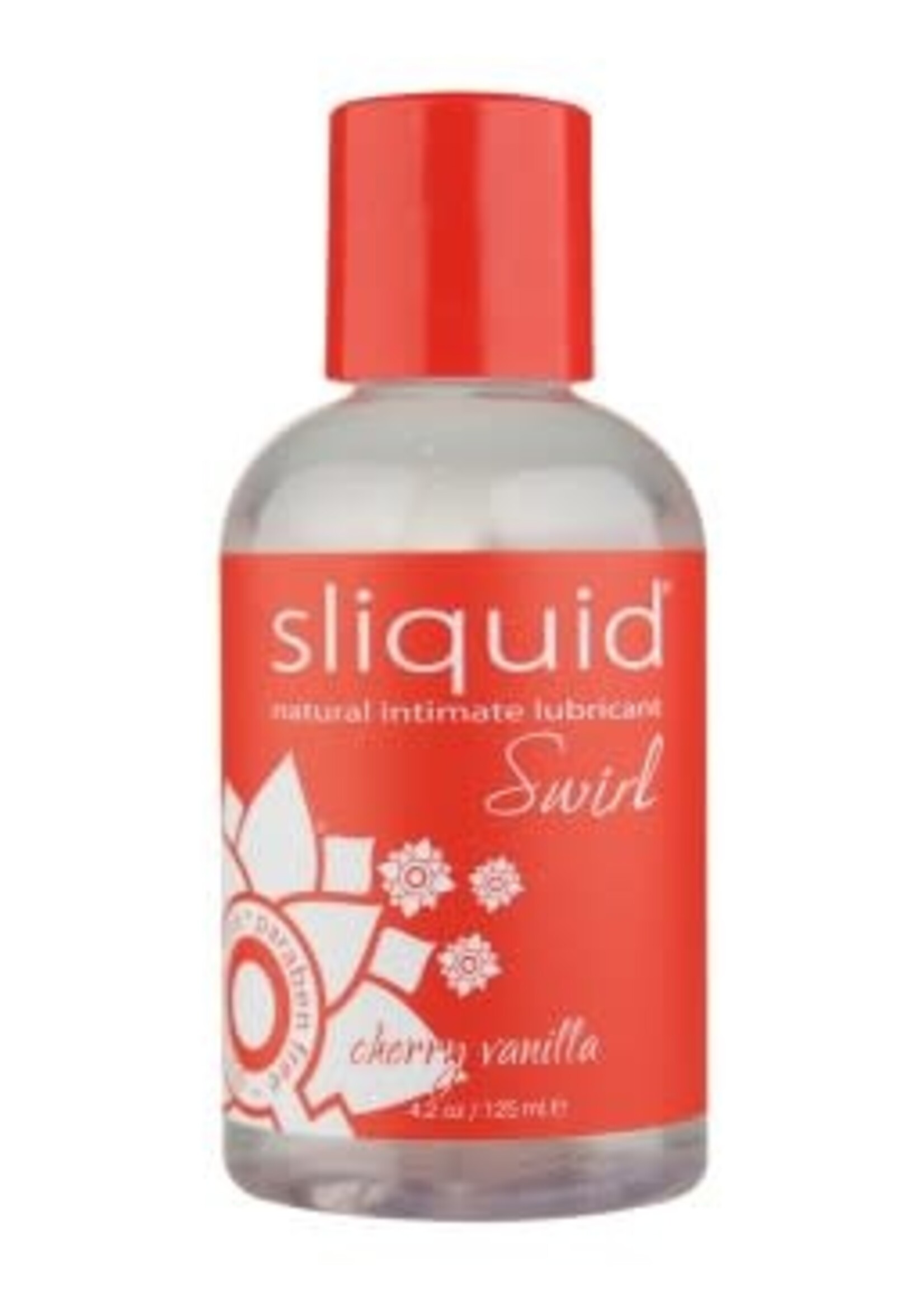 Sliquid Naturals Swirl - Cherry Vanilla - 4.2 Fl. Oz. (124 ml)