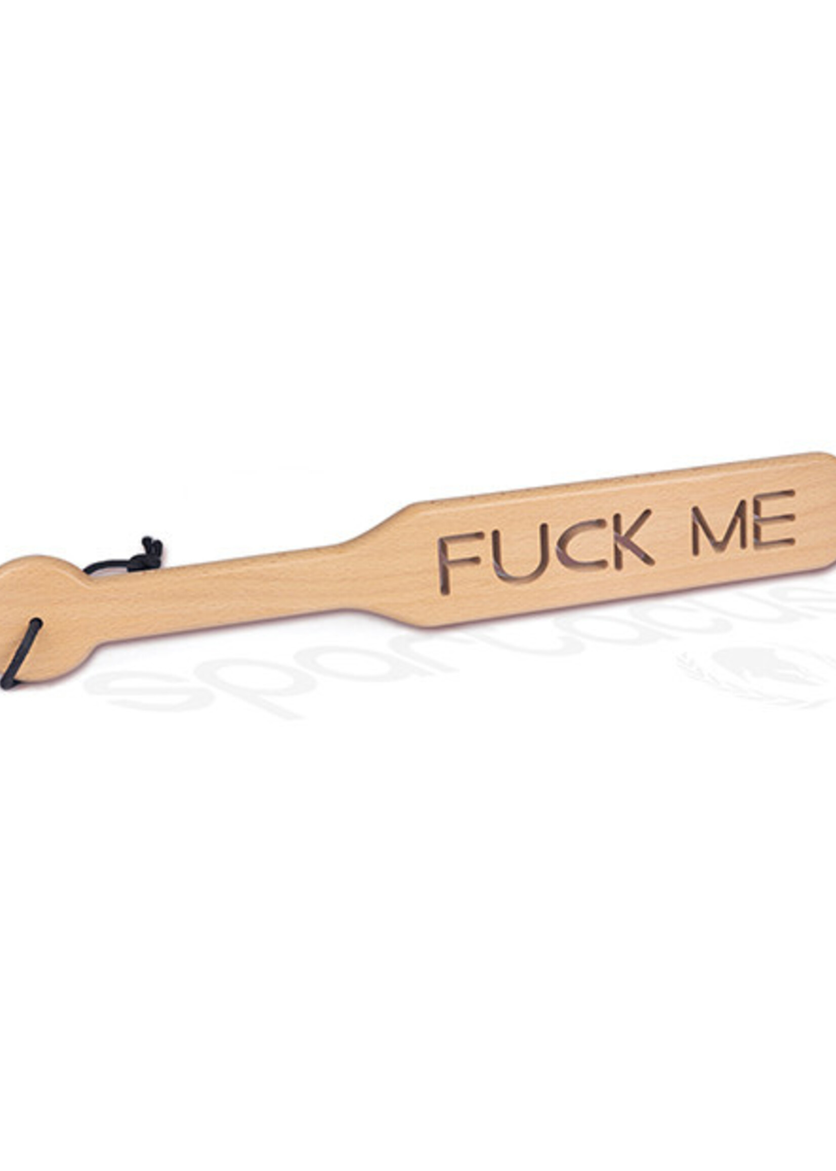 Spartacus Spartacus Zelkova Wood Paddle - 37.5 cm Fuck Me