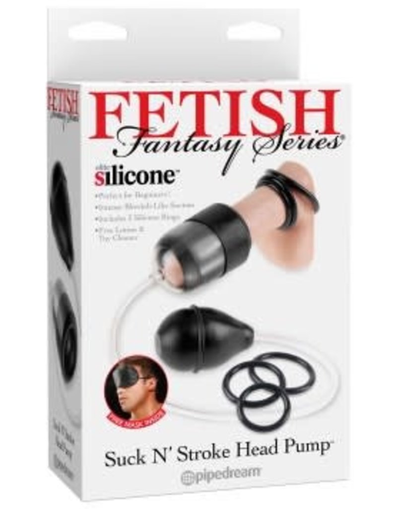 Pipedream Fetish Fantasy Series - Suck N Stroke Head Pump