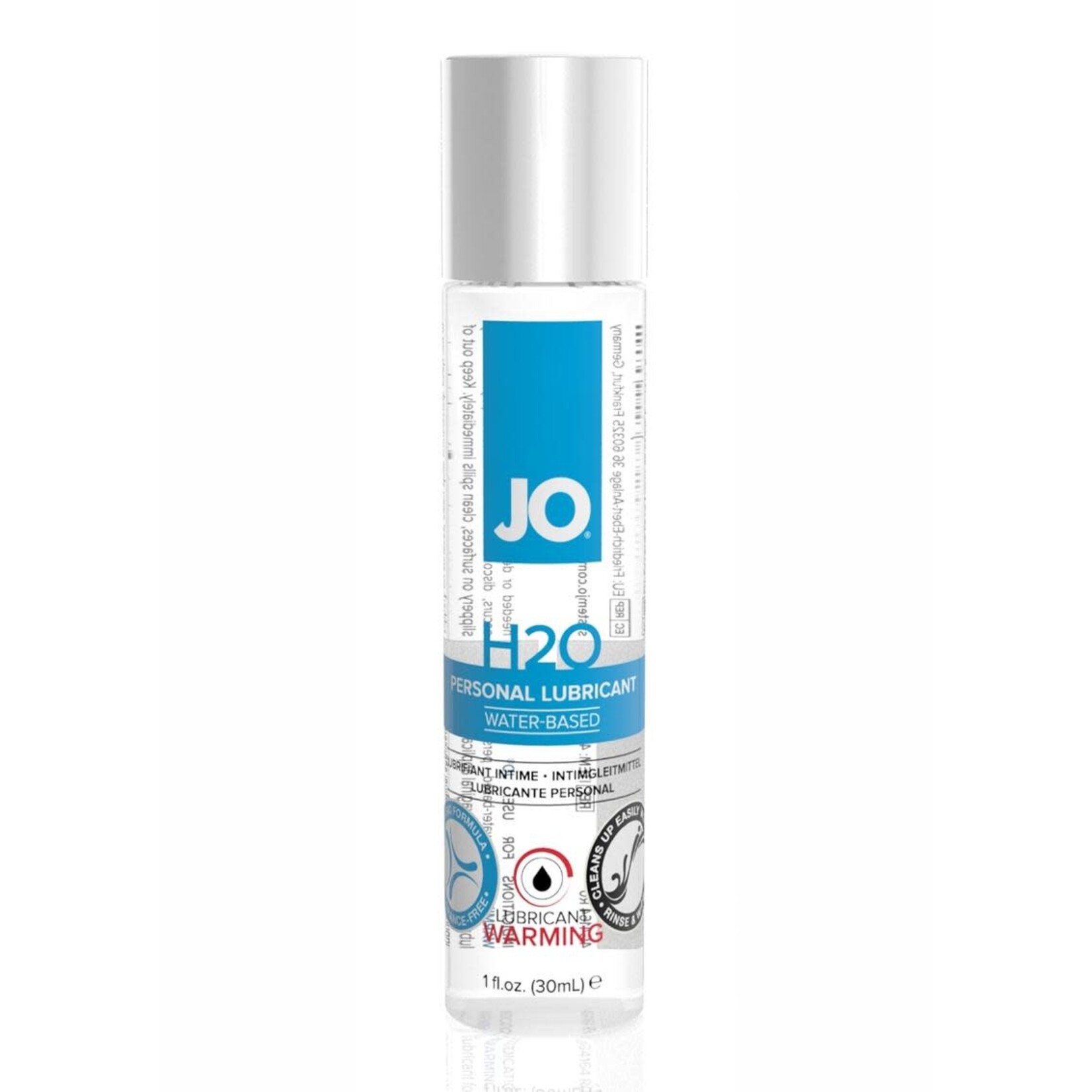 System Jo Jo H2O Water Based Warming Lube 1oz