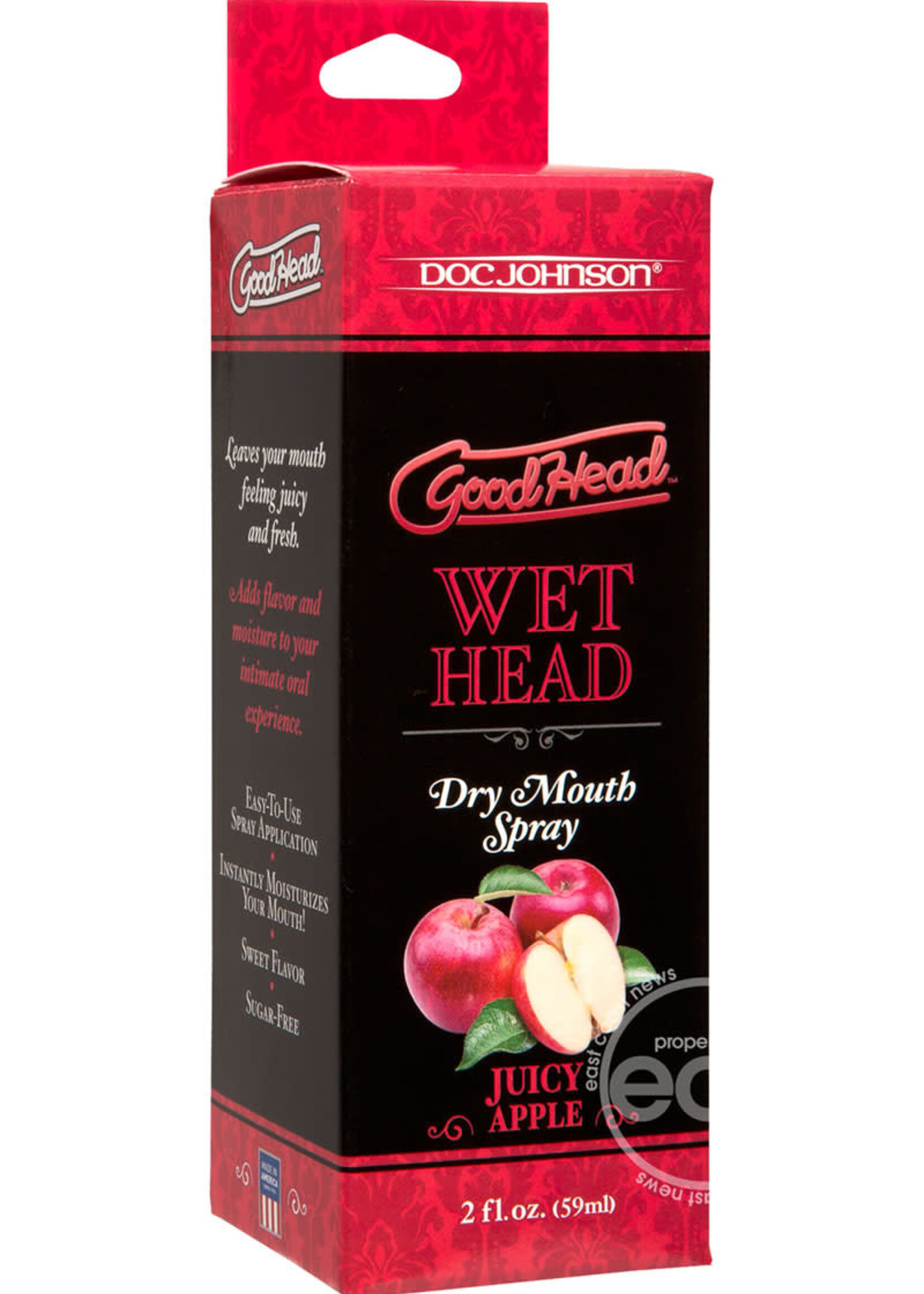 Doc Johnson Good Head Wet Head 2oz - Juicy Apple