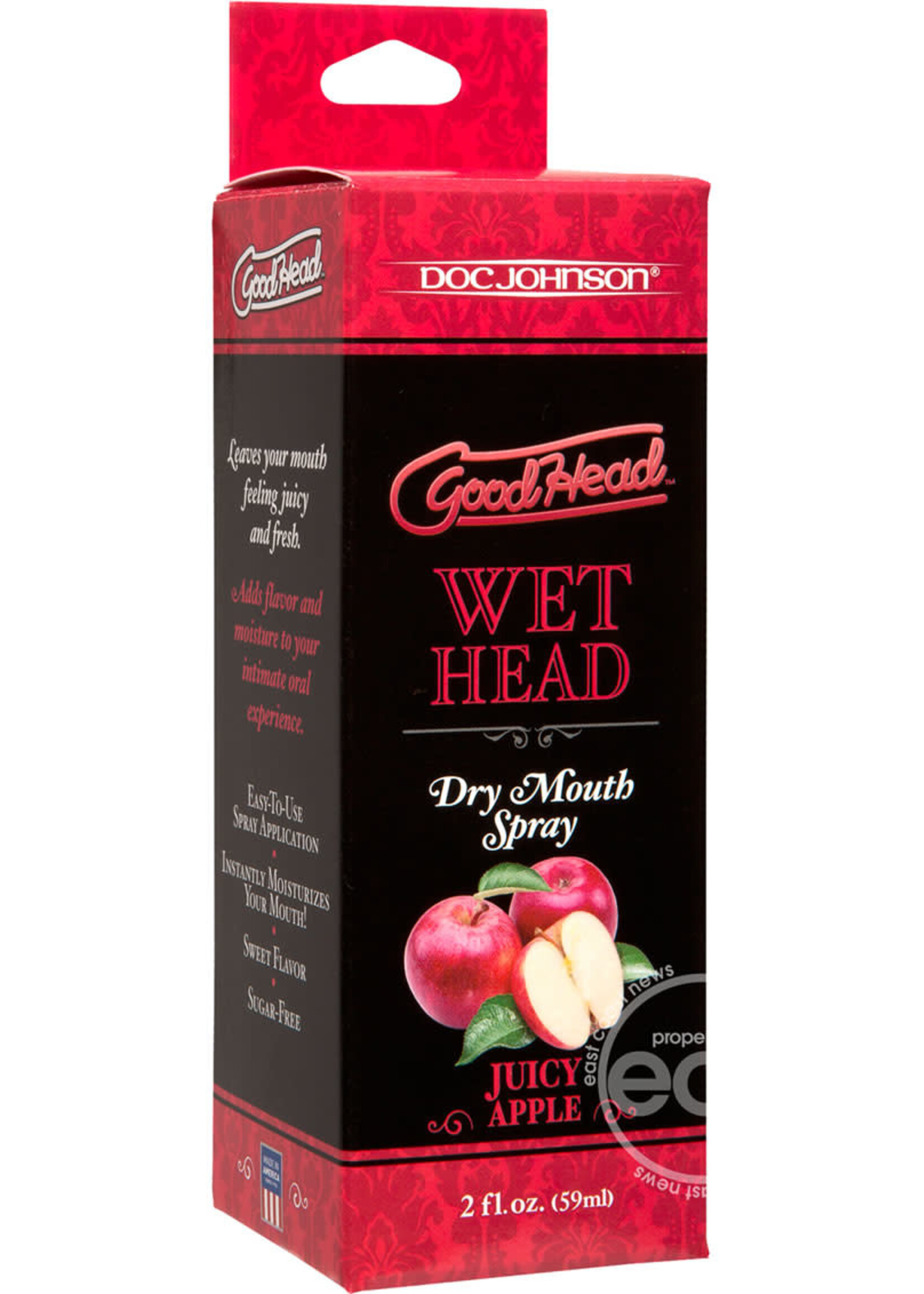 Doc Johnson Good Head Wet Head 2oz - Juicy Apple