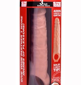Size Matters Size Matters 3 Inch Penis Extender Sleeve - Flesh