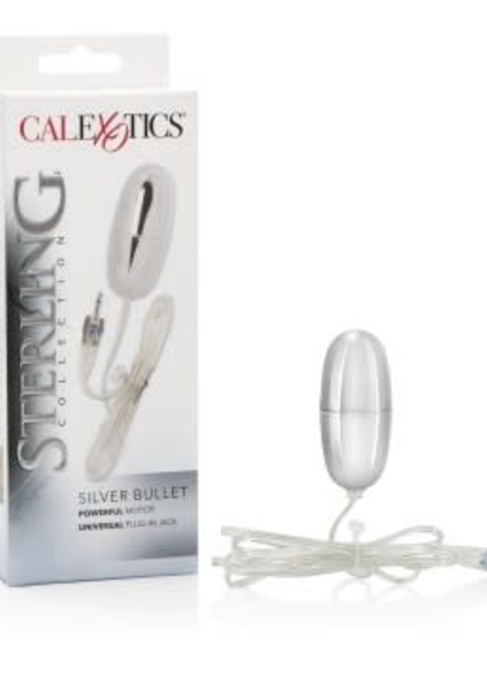 California Exotic Novelties Sterling Collection Silver Bullet