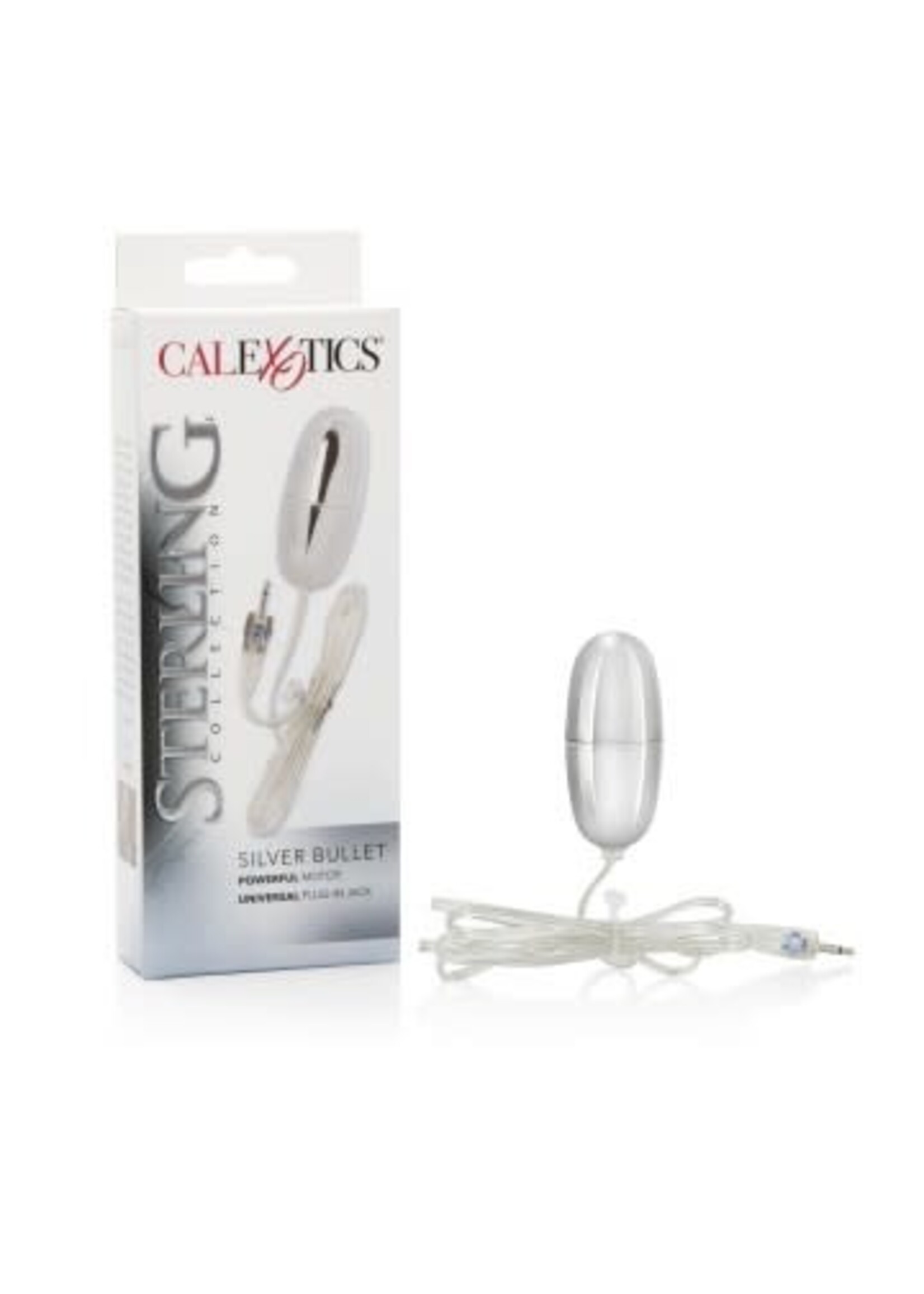 California Exotic Novelties Sterling Collection Silver Bullet