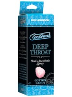 Doc Johnson Goodhead Deep Throat Spray Cotton Candy