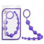 Blush Novelties Luxe Silicone 10 Beads - Purple