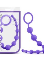 Blush Novelties Luxe Silicone 10 Beads - Purple