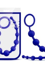 Blush Novelties Luxe Silicone 10 Beads - Indigo