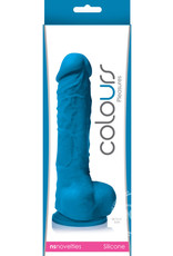 NSN Colours Pleasures - 5" Dildo - Blue