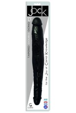 Curve Toys Jock 13" Tapered Double Dong - Midnight