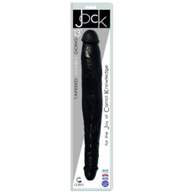 Curve Toys Jock 13" Tapered Double Dong - Midnight